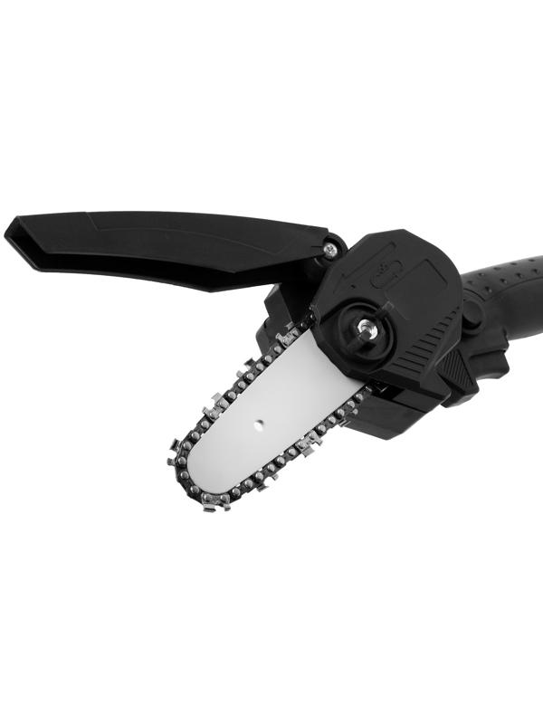 Пила цепная аккумуляторная ТУНДРА, 24 В, 1.2 Ач, Li-ion, 4