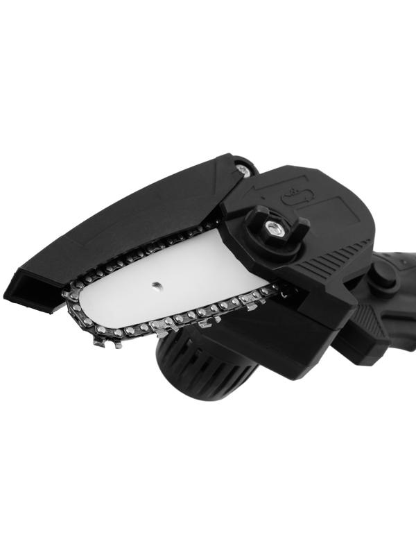 Пила цепная аккумуляторная ТУНДРА, 24 В, 1.2 Ач, Li-ion, 4