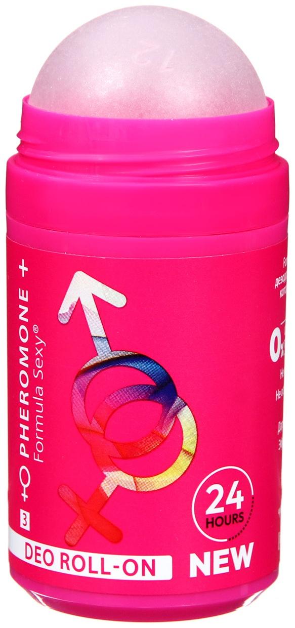 Дезодорант женский роликовый Formula Sexy №3 с ферамонами, 50 мл