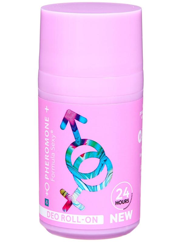 Дезодорант женский роликовый Formula Sexy №4 с ферамонами, 50 мл