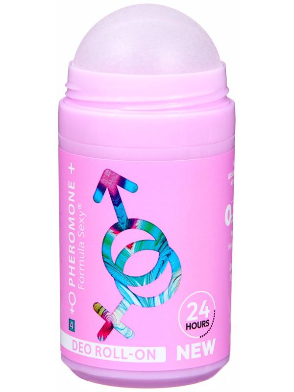 Дезодорант женский роликовый Formula Sexy №4 с ферамонами, 50 мл