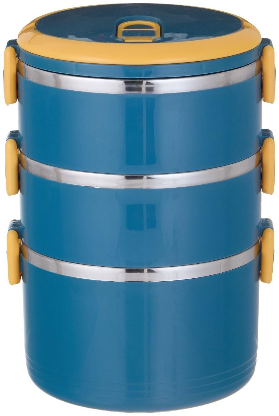 Ланч-бокс, 1.65 л, 3 уровня