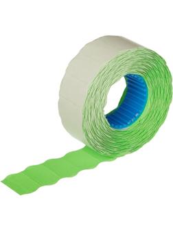 Этикет-лента 22х12 зел волна 1000шт/рул 10рул/уп