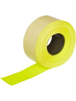 Этикет-лента 26х16 желт прям 1000шт/рул 10рул/уп