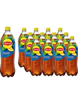 Чай холодный Lipton лимон, ПЭТ, 1л, 12шт/уп