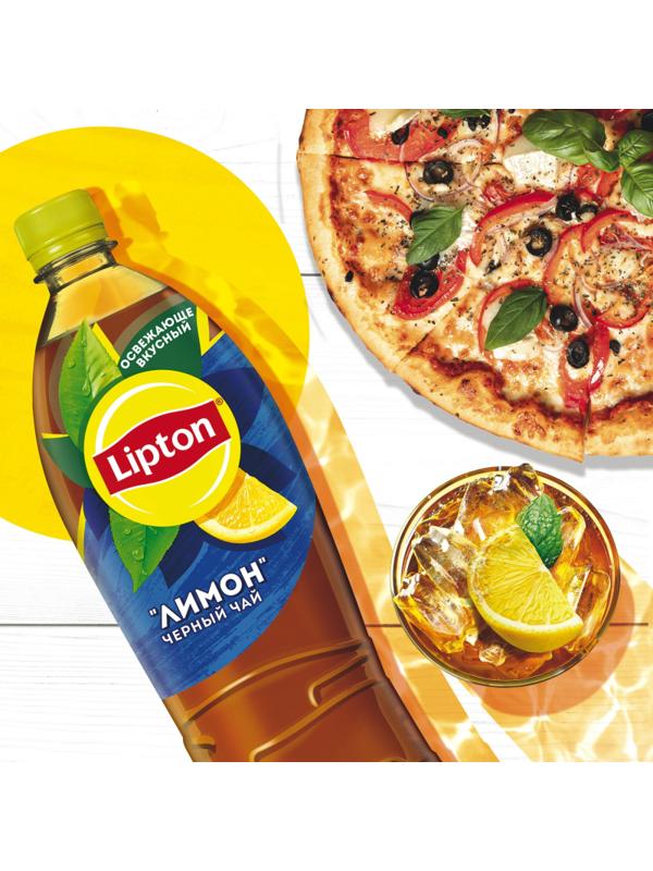Чай холодный Lipton лимон, ПЭТ, 1л, 12шт/уп
