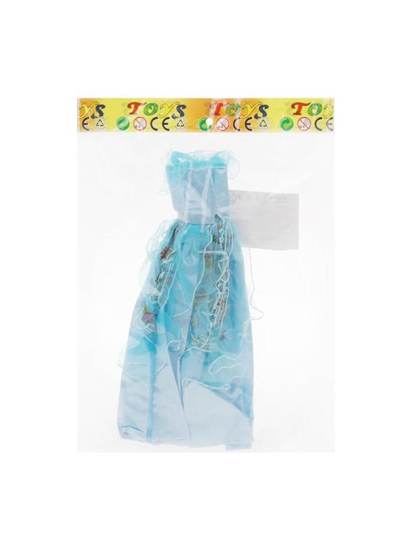 Платье для куклы в ассорт., пакет