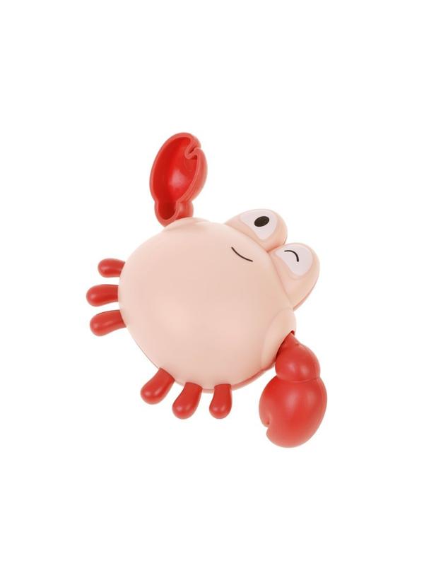 Игрушка для ванны заводная Крабик, в ассорт., пакет