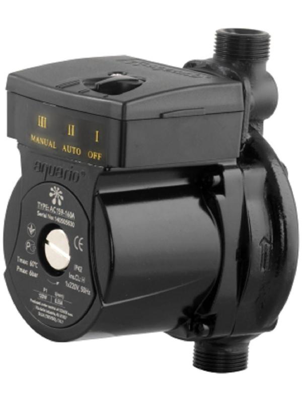 Насос повышения давления Aquario AC 159-160А, 120 Вт, 26 л/мин, напор 9 м