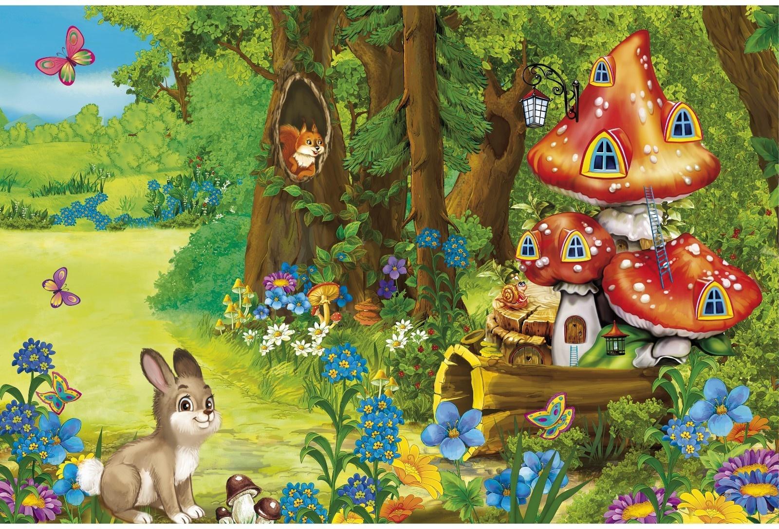 Фотобаннер, 250 × 150 см, с фотопечатью, люверсы шаг 1 м, «Заячья нора»