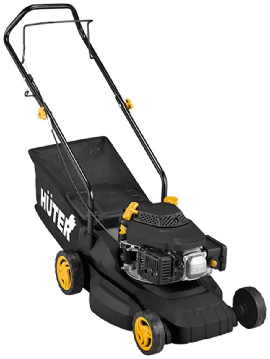 Газонокосилка бензиновая Huter GLM-3.5 LT, 4 л.с., ширина/высота 42 см/25-75 мм, 1 л
