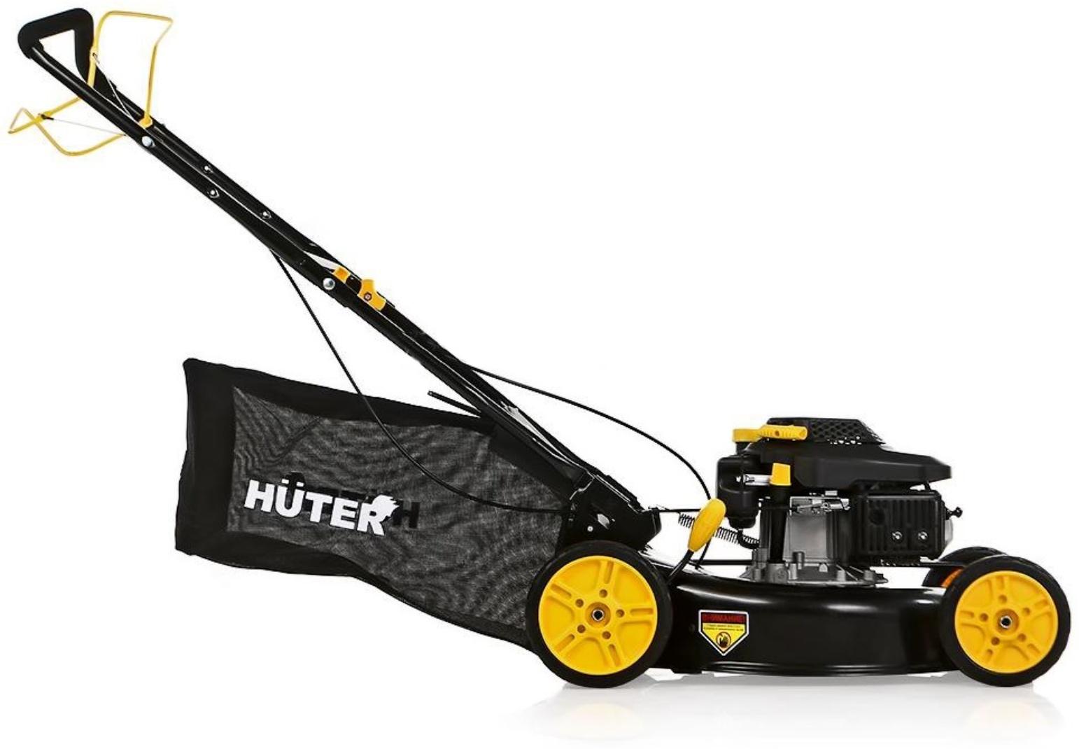 Газонокосилка бензиновая Huter GLM-5.0ST, 5 л.с., ширина/высота 46 см/35-85 мм, 1.5 л