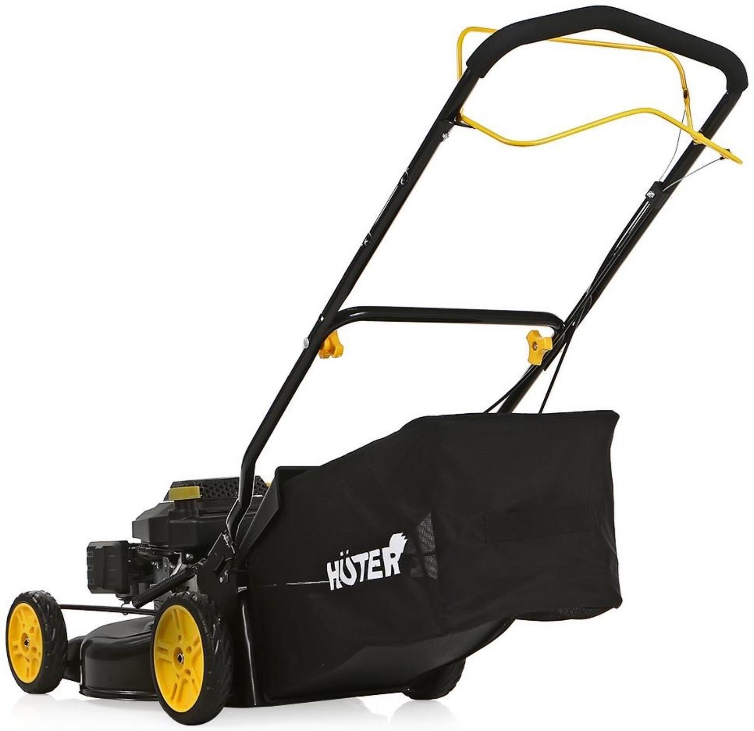 Газонокосилка бензиновая Huter GLM-5.0ST, 5 л.с., ширина/высота 46 см/35-85 мм, 1.5 л