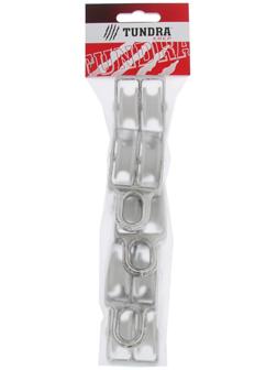 Блок двойной ТУНДРА krep, с нейлоновым шкивом, 30 мм, 1 шт.