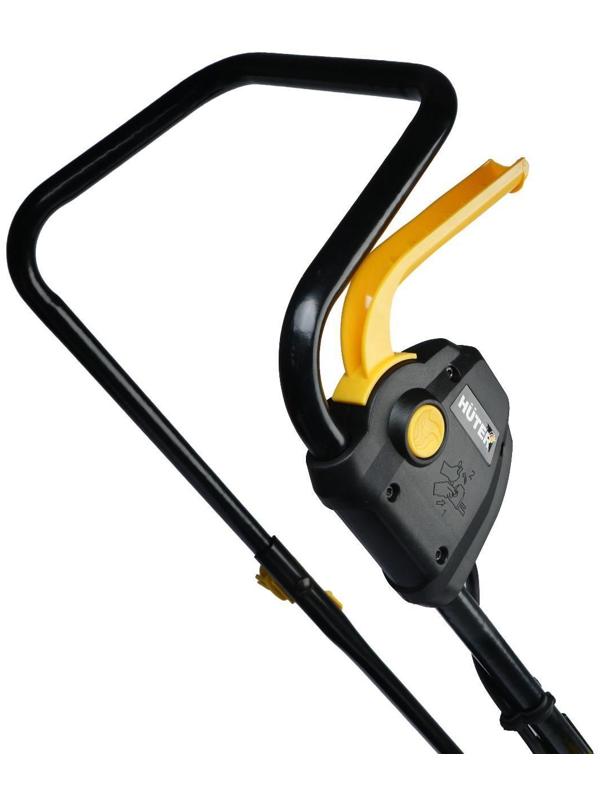 Газонокосилка электрическая Huter ELM-1000, 1000 Вт, 3100 об/мин, ширина/высота 32/25-65 см