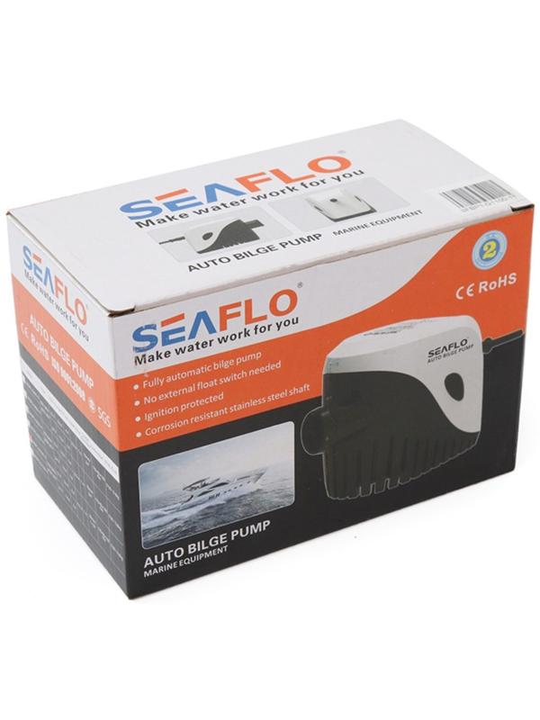 Помпа водооткачивающая SeaFlo SFBP1-G600-11, трюмная, под патрубок 19 мм