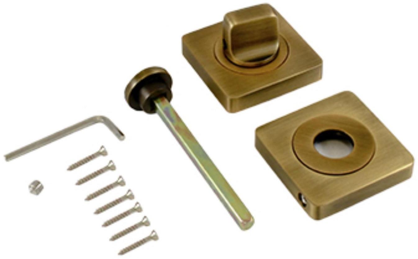 Сантехническая завертка RENZ BK 02 BIG СF к ручкам, цвет кофе