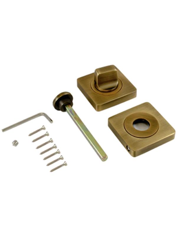 Сантехническая завертка RENZ BK 02 BIG СF к ручкам, цвет кофе