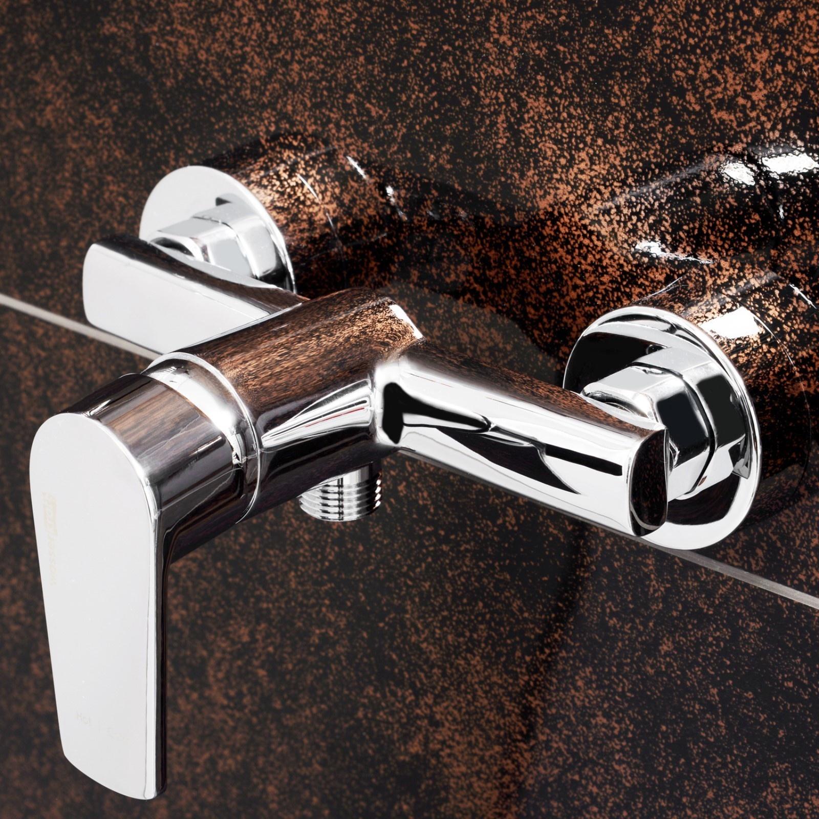 Смеситель для душа WasserKraft Dill 6102, однорычажный, без излива, хром