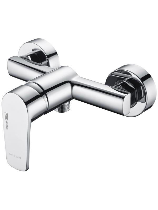 Смеситель для душа WasserKraft Dill 6102, однорычажный, без излива, хром