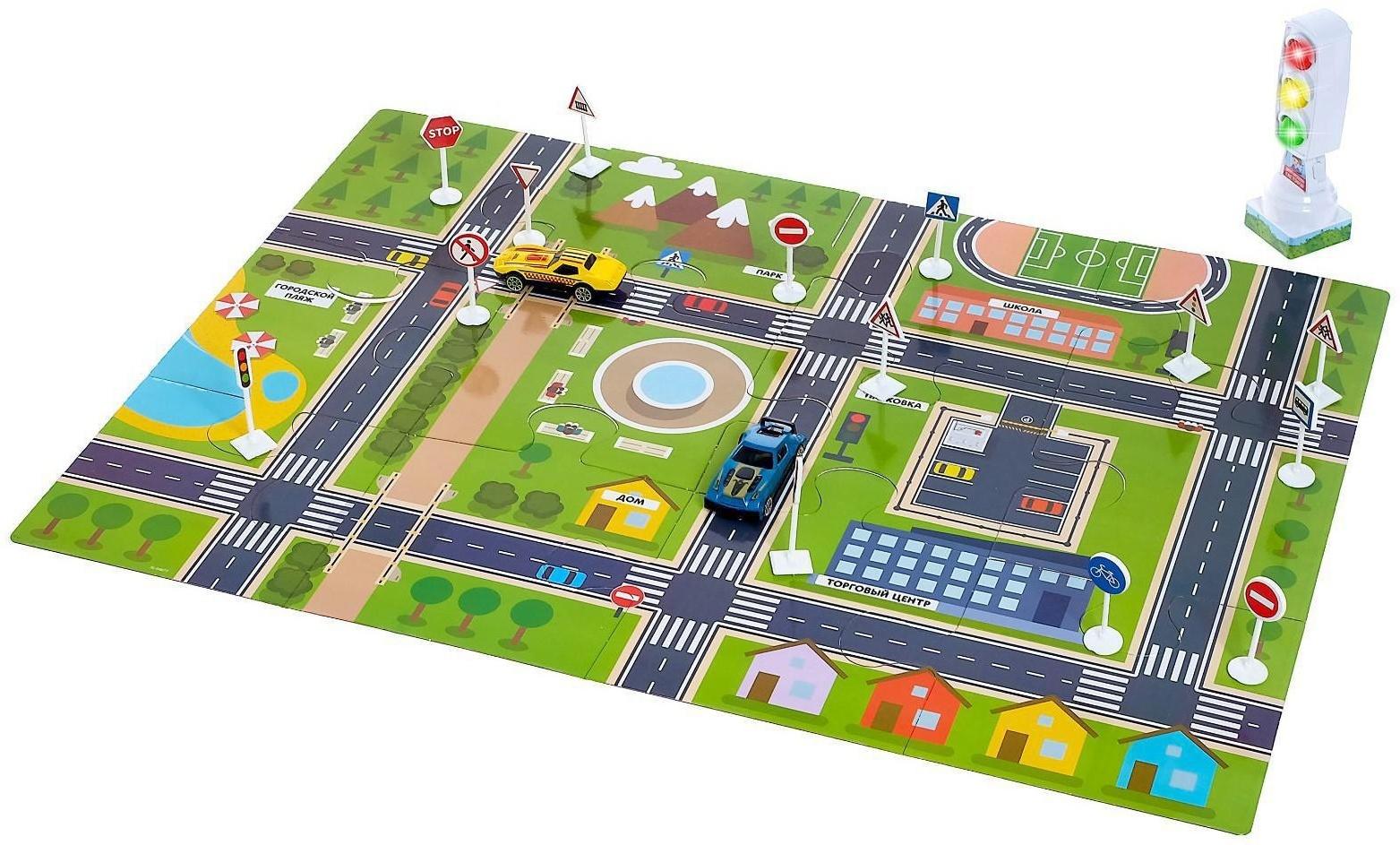 Светофор с игровым полем 