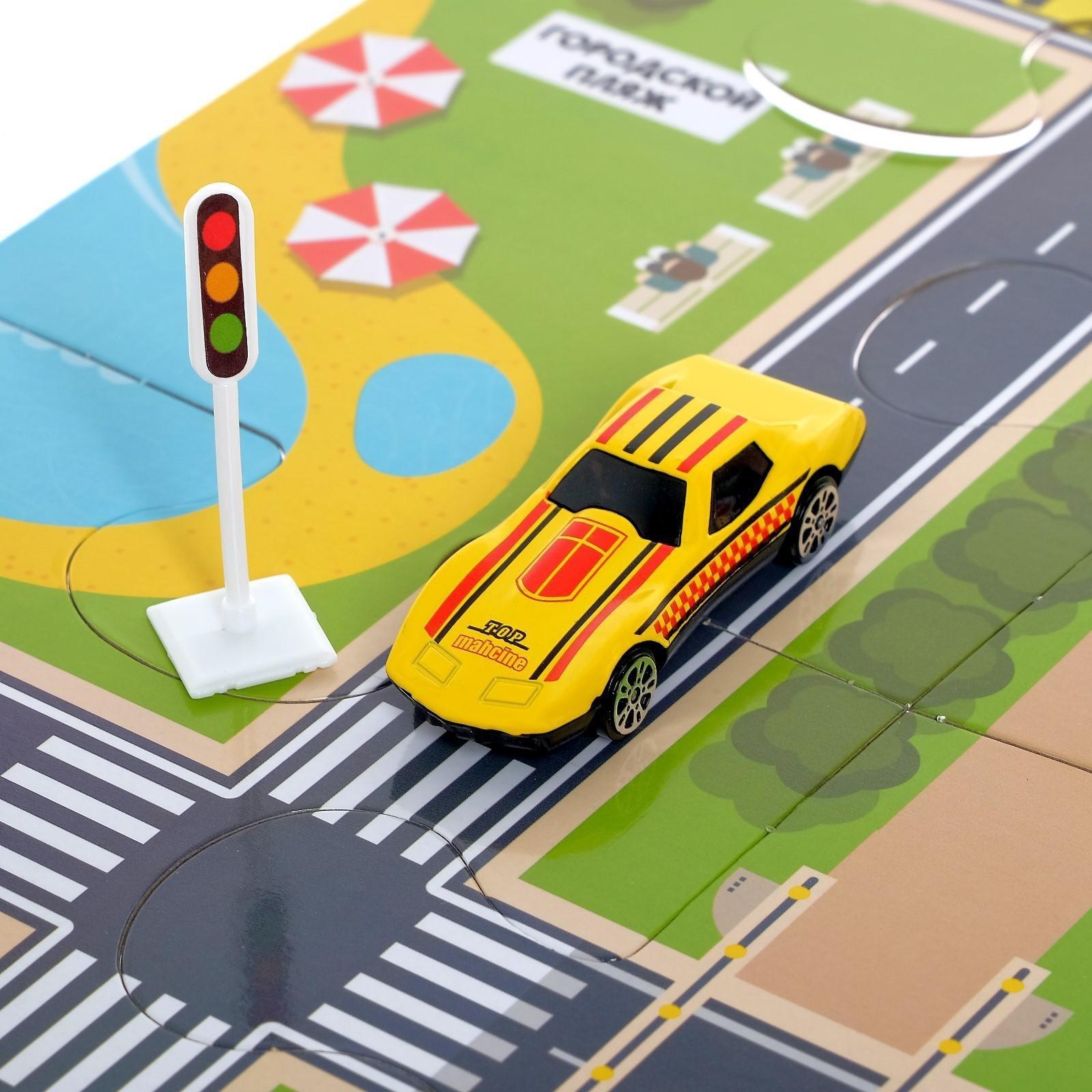 Светофор с игровым полем 