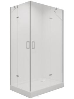Душевое ограждение NG-6618-08, 120х90х190 см, без поддона, стекло прозрачное, 1 место