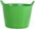 Ведро строительное, 40 л, гибкое, пластик, зелёное