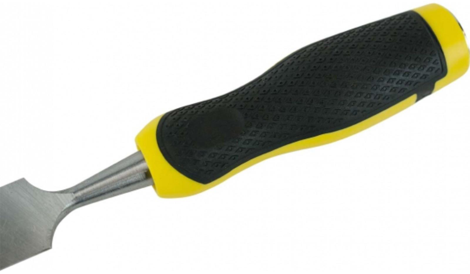 Стамеска BERGER BG1426 для обработки древесины, CrV, двухкомпонентная рукоятка, 20 мм