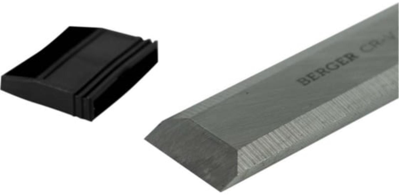 Стамеска BERGER BG1426 для обработки древесины, CrV, двухкомпонентная рукоятка, 20 мм