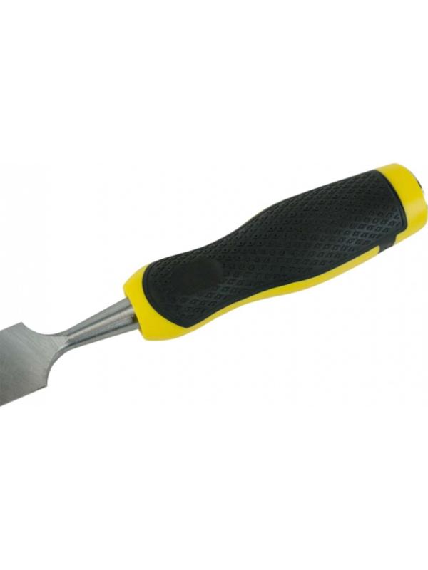 Стамеска BERGER BG1426 для обработки древесины, CrV, двухкомпонентная рукоятка, 20 мм