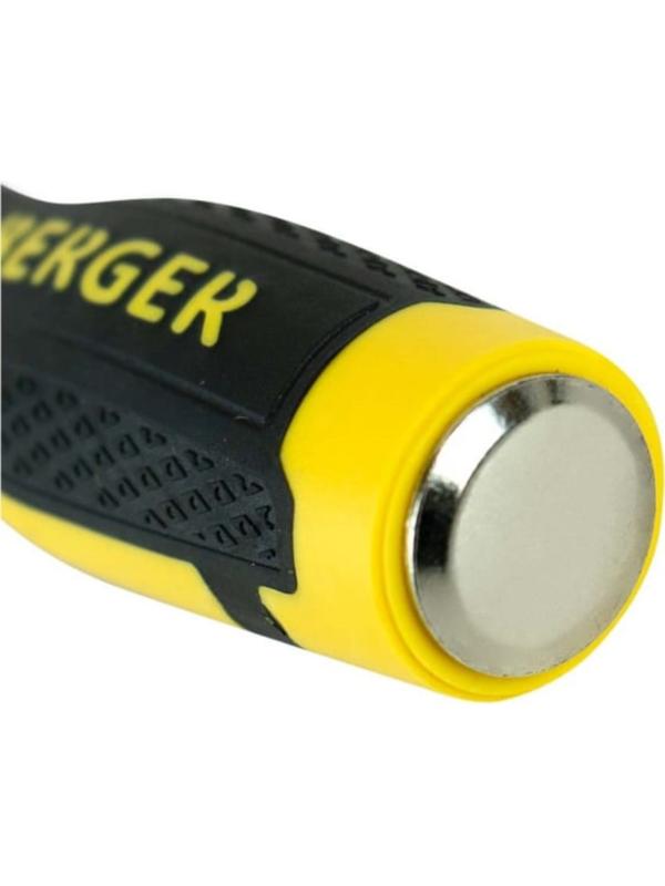 Стамеска BERGER BG1426 для обработки древесины, CrV, двухкомпонентная рукоятка, 20 мм