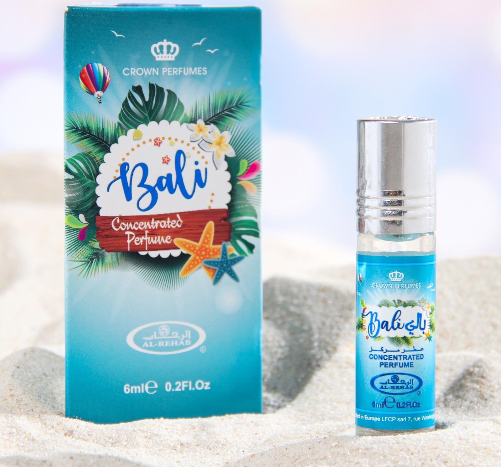 Масляные духи ролик унисекс Bali, 6 мл