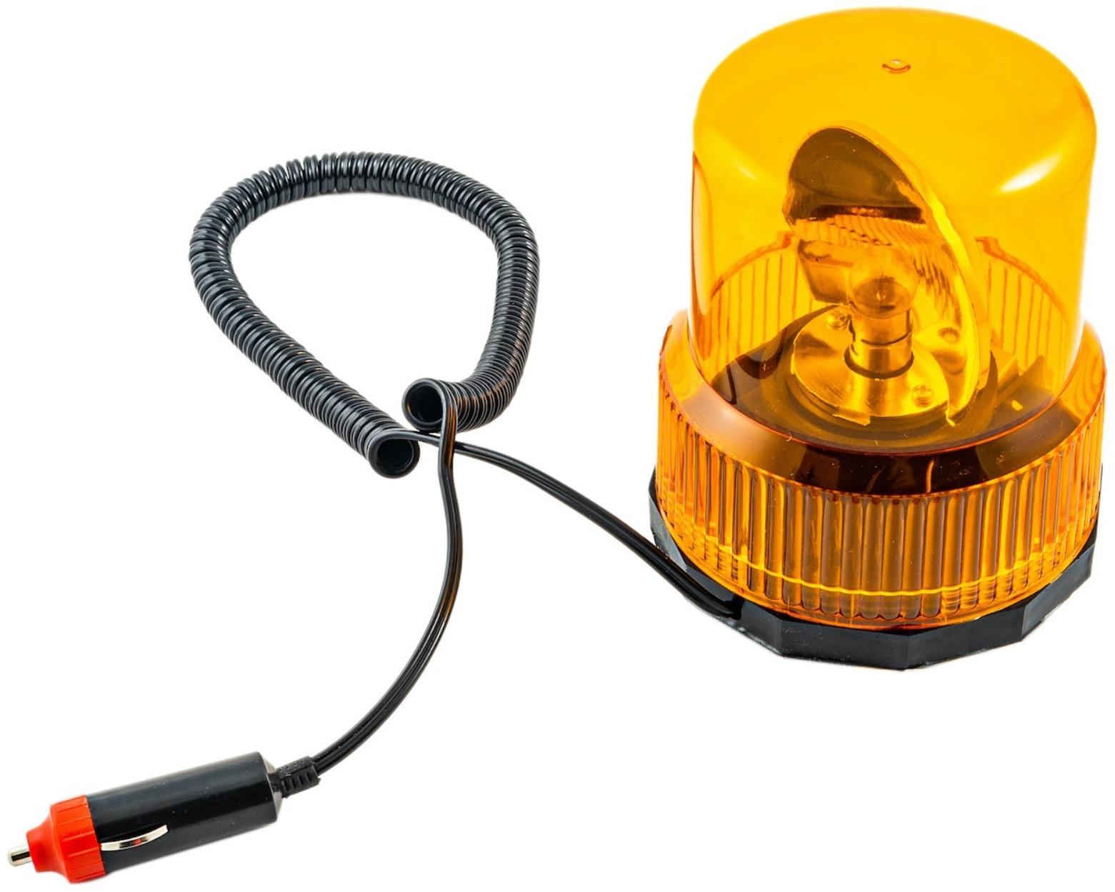 Маяк сигнальный с магнитом, лампа 24В, 10Вт, форма цилиндр