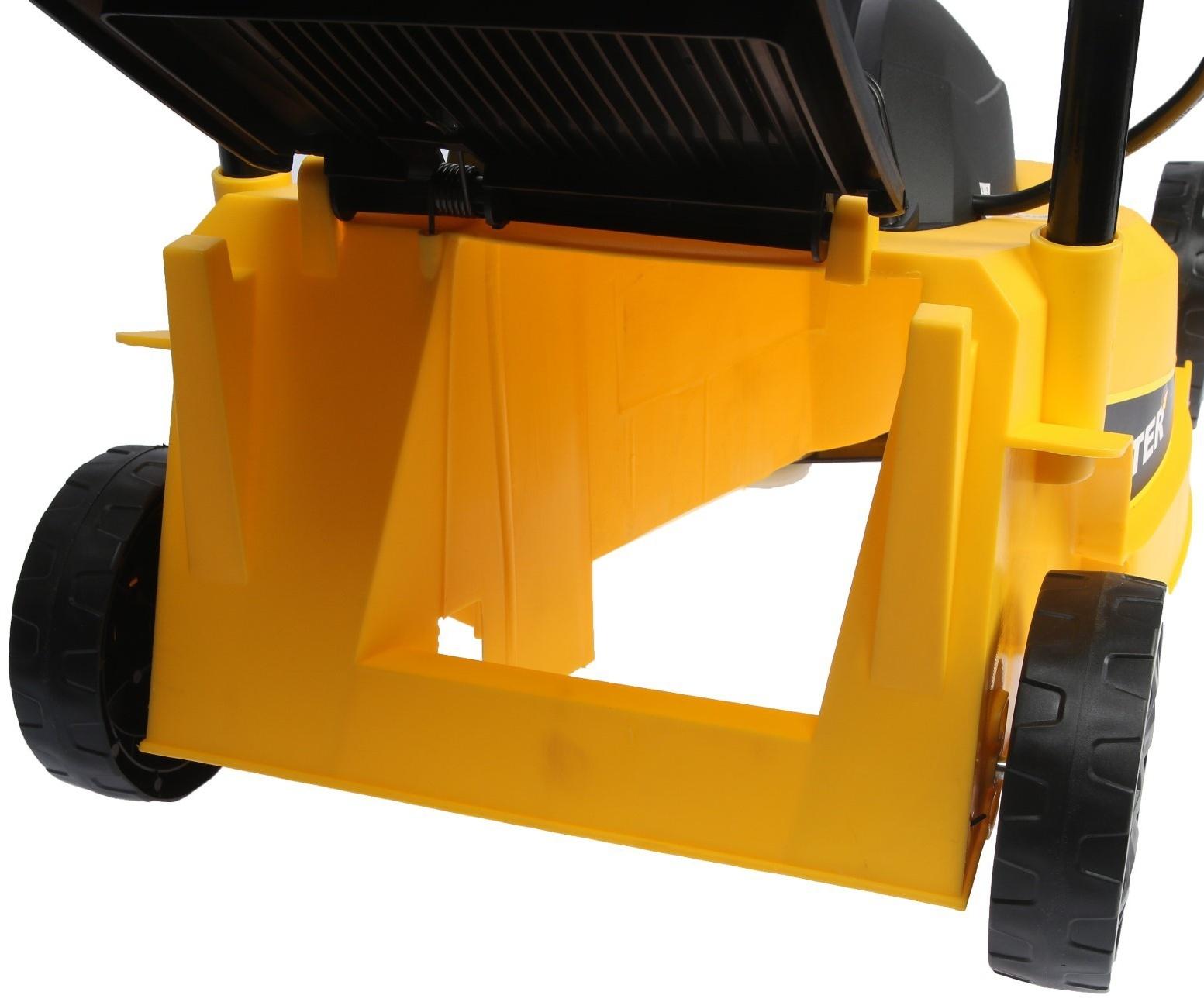 Газонокосилка электрическая Huter ELM-1300/33, 1300 Вт, ширина 33 см, высота 25-55 мм, 30 л