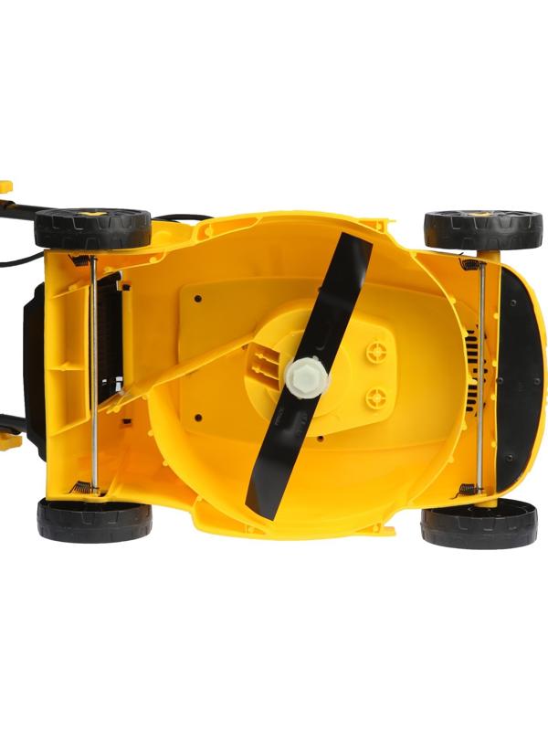 Газонокосилка электрическая Huter ELM-1300/33, 1300 Вт, ширина 33 см, высота 25-55 мм, 30 л