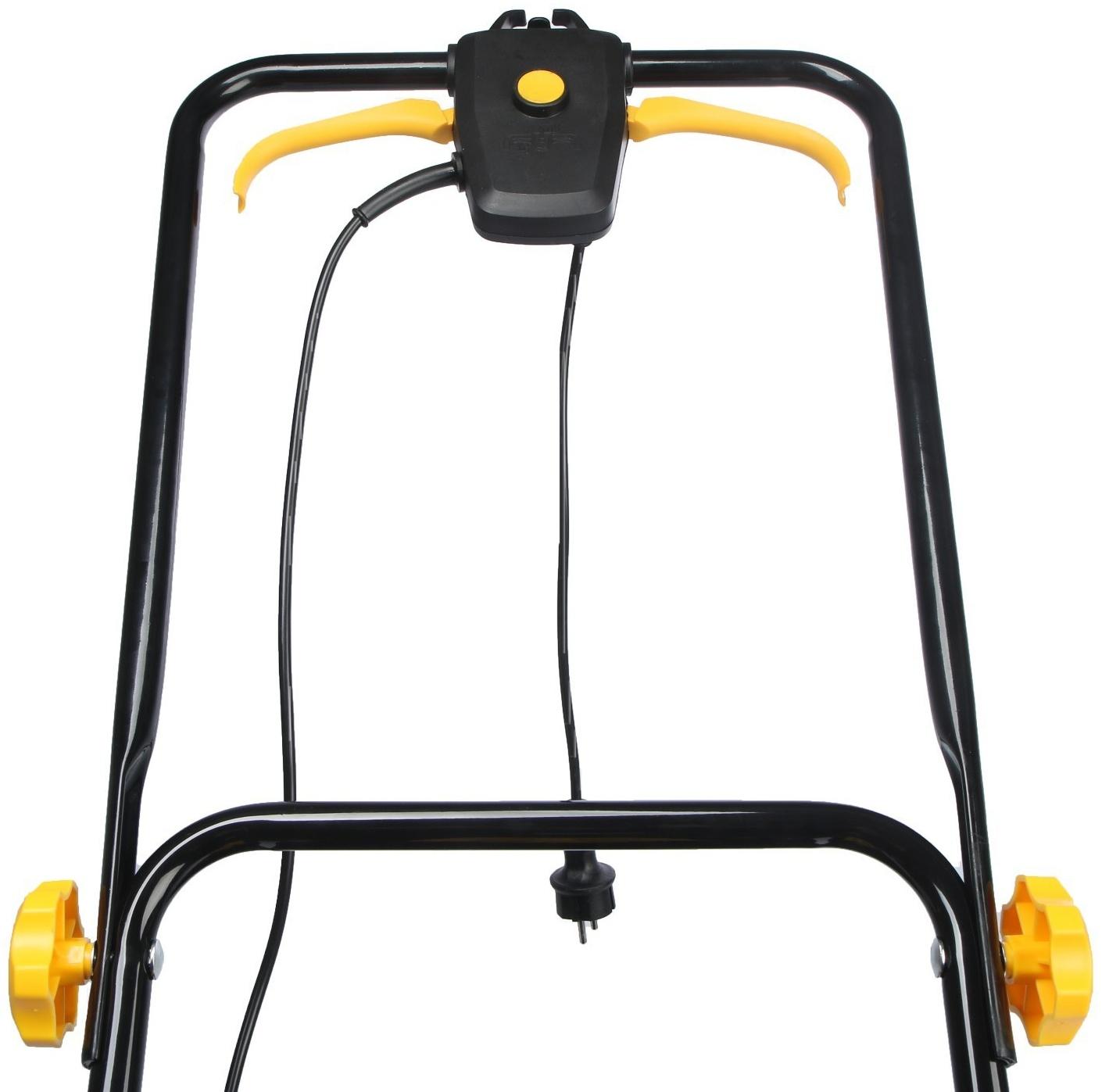 Газонокосилка электрическая Huter ELM-1800T, 1800 Вт, ширина 42 см, высота 28-55 мм, 45 л