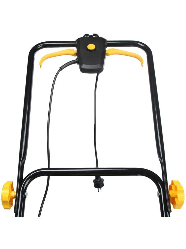 Газонокосилка электрическая Huter ELM-1800T, 1800 Вт, ширина 42 см, высота 28-55 мм, 45 л