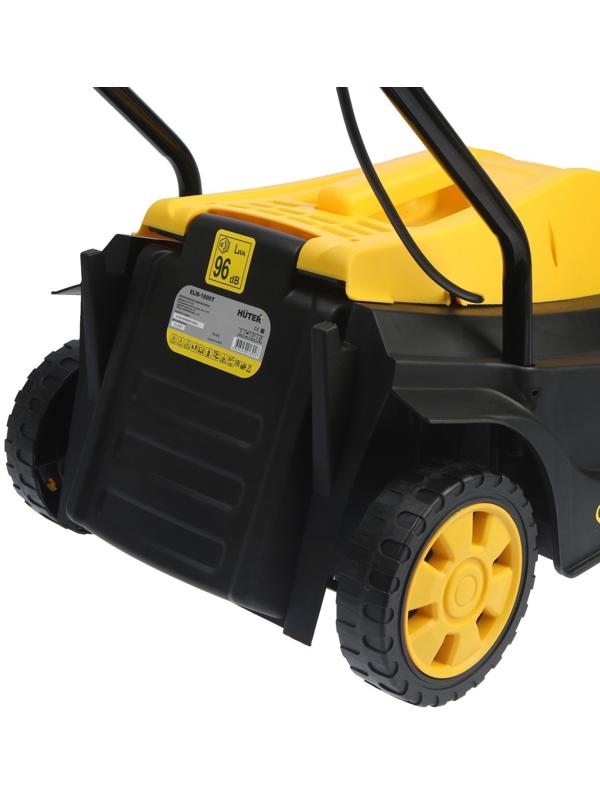 Газонокосилка электрическая Huter ELM-1800T, 1800 Вт, ширина 42 см, высота 28-55 мм, 45 л