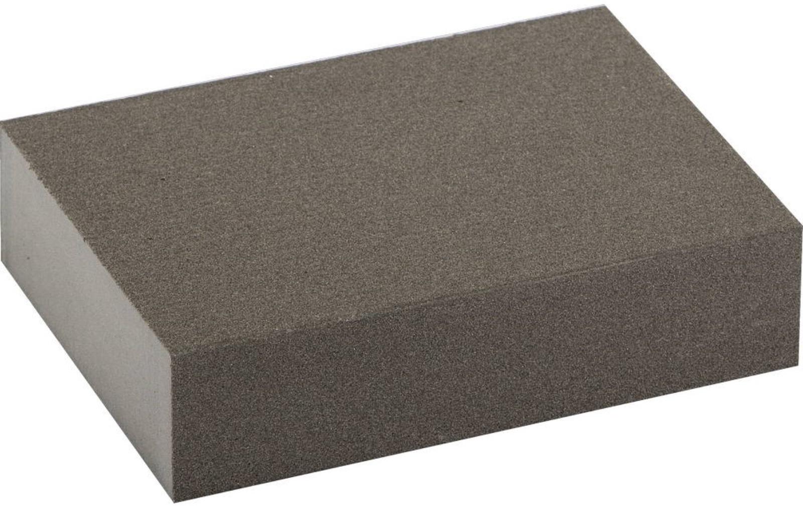 Губка шлифовальная ЗУБР 35611-320, 4-сторонняя, средняя жесткость, Р320, 100х68х26мм