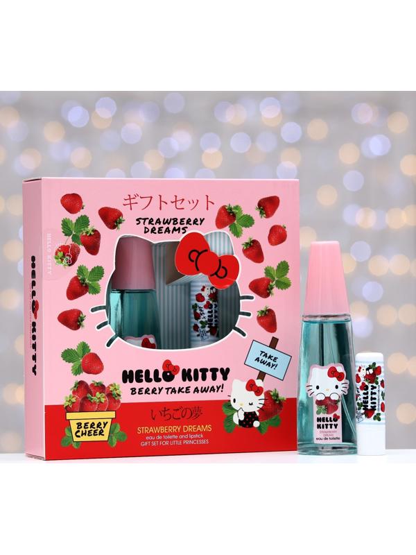 Набор подарочный Hello Kitty, Strawberry dreams