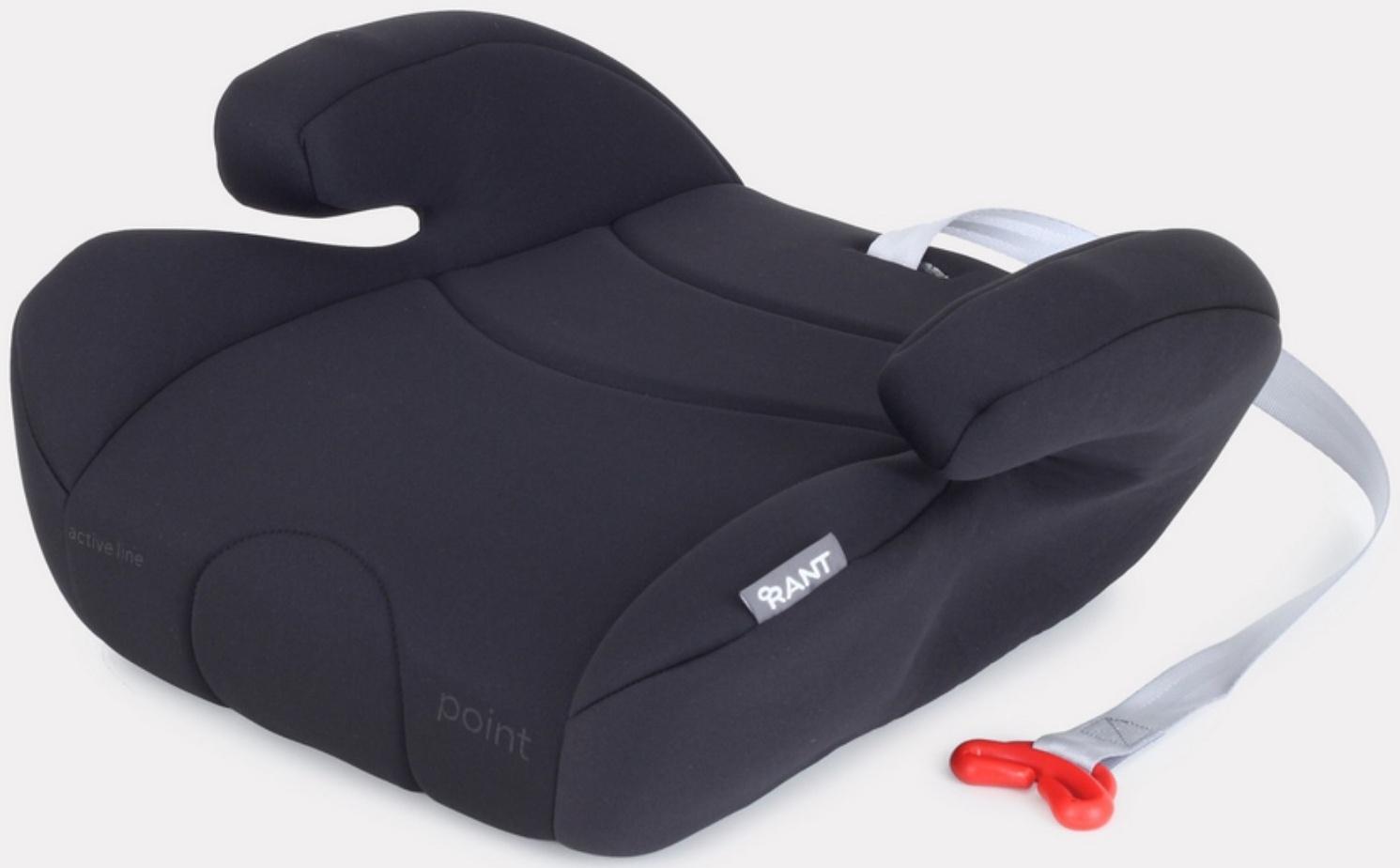 Автокресло Rant Point5 Active Line, группа 2-3, 15-36 кг, чёрный