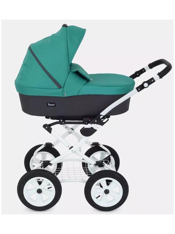 Коляска 2 в 1 Rant Dream Classic, цвет серый, темно, зелёный