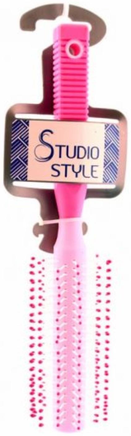 Щётка-брашинг для волос Studio Style Basic, МИКС