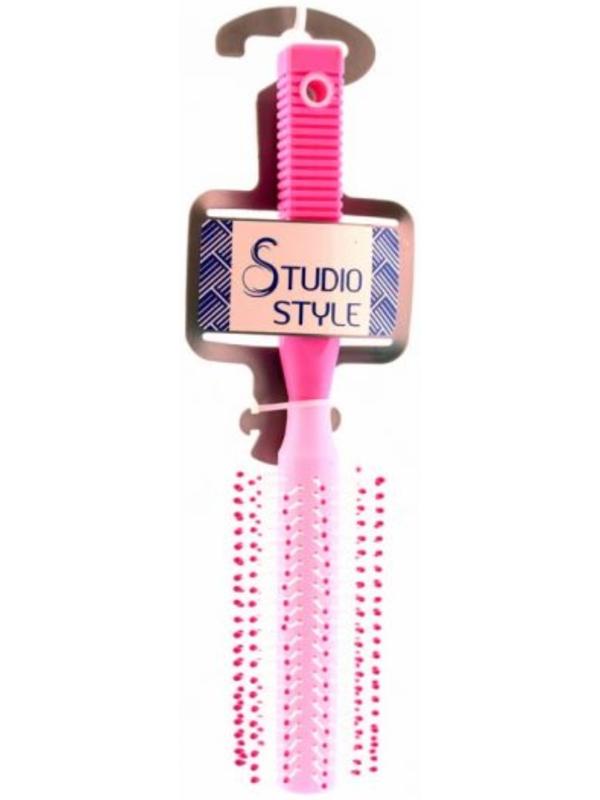 Щётка-брашинг для волос Studio Style Basic, МИКС