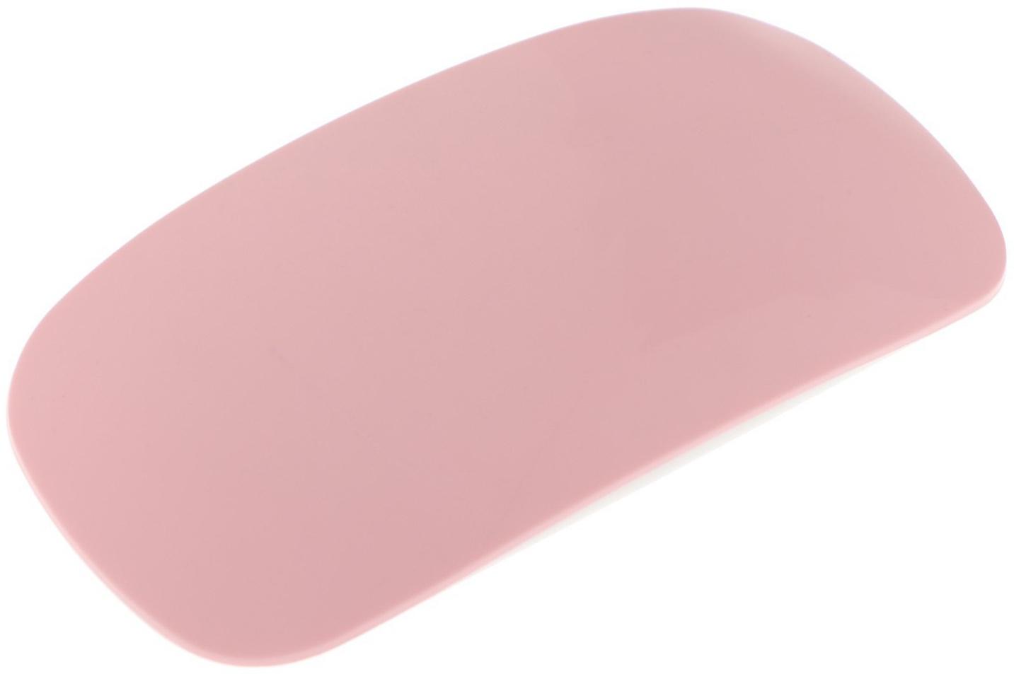 Лампа для гель лака Luazon LUF-22, LED, 6 Вт, 6 диодов, таймер 45/60 с, USB, розовая