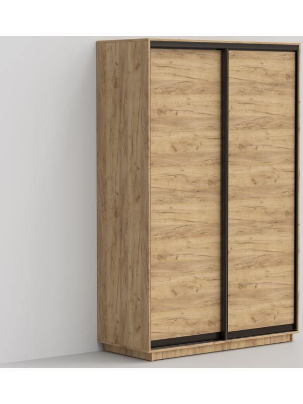 Шкаф-купе «Эко-Сим Д», 1000х600х2200 мм, ЛДСП, цвет дуб крафт