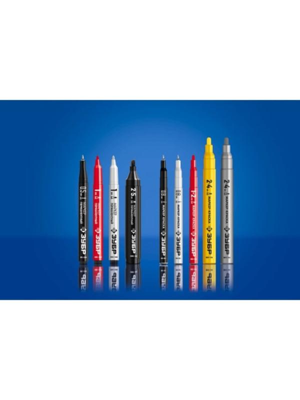 Маркер ЗУБР Профессионал 06323-2, перманентный, клиновидный, черный, 2-5 мм