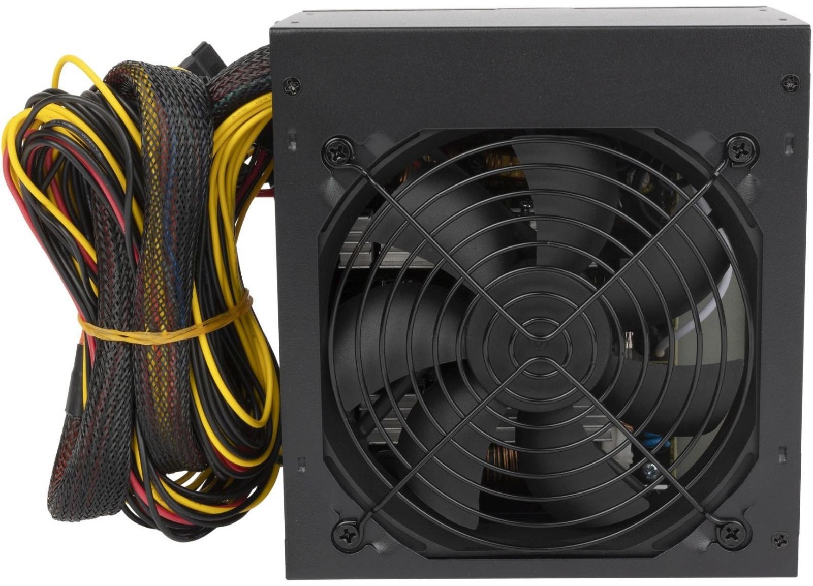 Блок питания Hiper ATX 450W HPC-450 (24+4+4pin) APFC 120mm fan 4xSATA