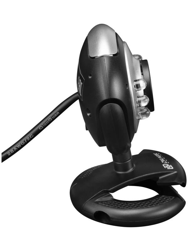 Камера Web Оклик OK-C8825 черный 0.3Mpix (640x480) USB2.0 с микрофоном